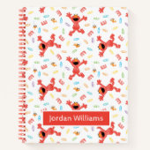 Elmo Crayon Pattern Notitieboek (Voorkant)