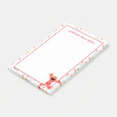 Elmo Crayon Pattern Post-it® Notes (Schuin)