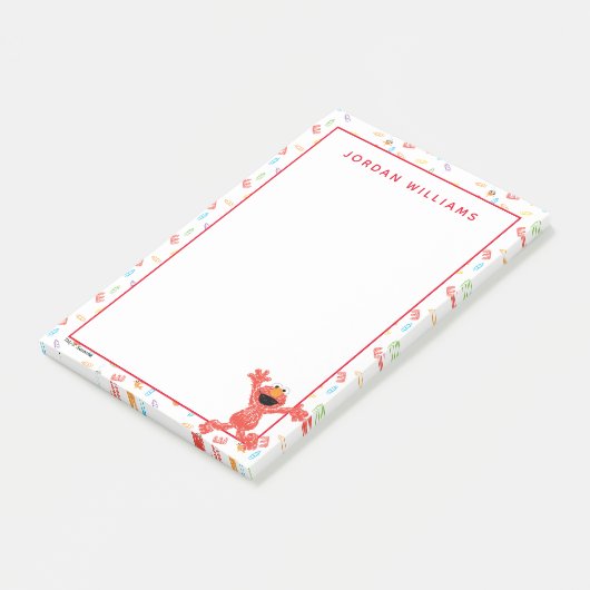 Elmo Crayon Pattern Post-it® Notes (Schuin)