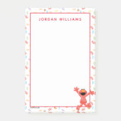 Elmo Crayon Pattern Post-it® Notes (Voorkant)