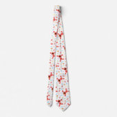 Elmo Crayon Pattern Stropdas (Achterkant)
