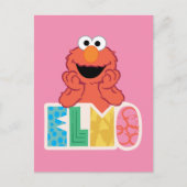 Elmo Cute & Fun Briefkaart (Voorkant)