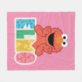 Elmo Cute & Fun Fleece Deken (Voorkant (Horizontaal))