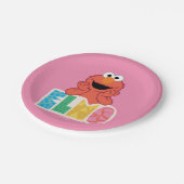 Elmo Cute & Fun Papieren Bordje (Gekanteld)