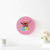 Elmo Cute & Fun Ronde Klok (Huis)