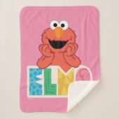 Elmo Cute & Fun Sherpa Deken (Voorkant)