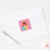 Elmo Cute & Fun Vierkante Sticker (Envelop)