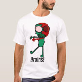 Elmo de Zombie-Shirt T-shirt (Voorkant)