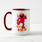 Elmo | Doe de gelukkige dans Mok (Links)