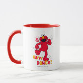 Elmo | Doe de gelukkige dans Mok (Links)