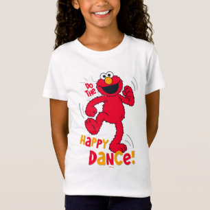 Elmo   Doe de geluksdans T-shirt