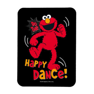 Elmo   Doe de Happy Dance Magneet