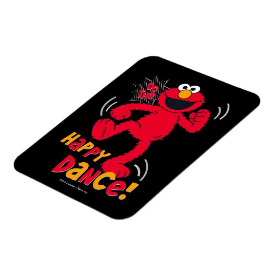 Elmo | Doe de Happy Dance Magneet (Linkerzijde)