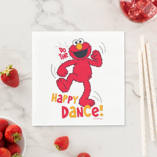 Elmo | Doe de Happy Dance Servet (Insitu)