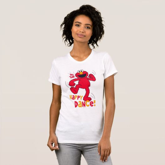 Elmo | Doe de Happy Dance T-shirt (Voorkant volledig)