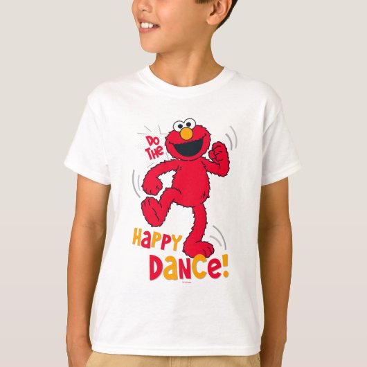 Elmo | Doe de Happy Dance T-shirt (Voorkant)