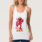 Elmo | Doe de Happy Dance Tanktop (Voorkant)
