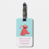 Elmo | Een glimlach is altijd in stijl Bagagelabel (Achterkant verticaal)