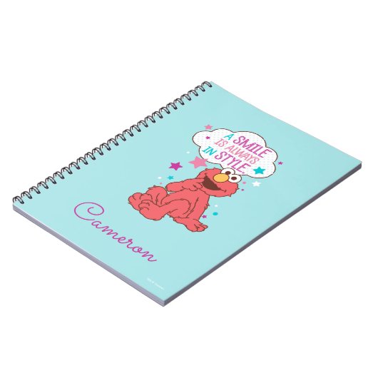 Elmo | Een glimlach is altijd in stijl Notitieboek (Linkerzijde)