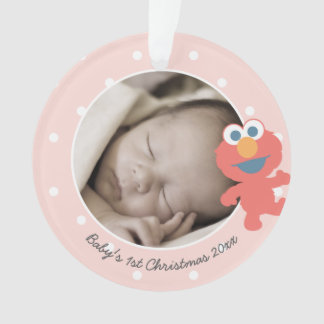 Elmo | Eerste Kerstmis baby - Jouw naam toevoegen Ornament