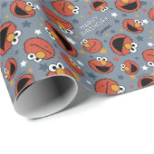Elmo | Elmo regeert Ster Patroon Cadeaupapier (Rol Hoek)