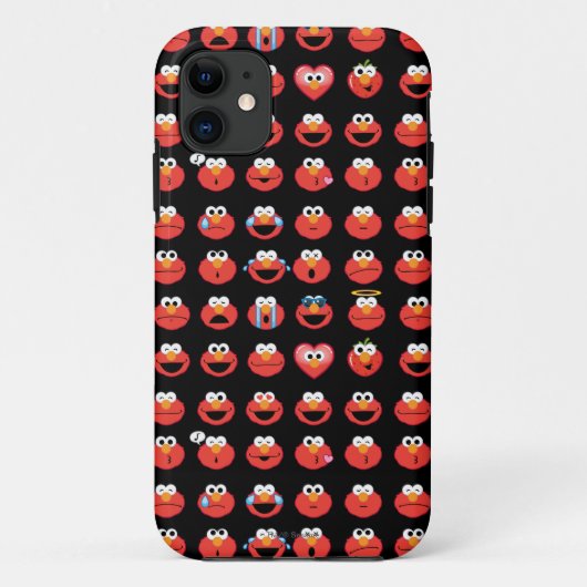Elmo Emoji Pattern Case-Mate iPhone Case (Achterkant)