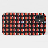 Elmo Emoji Pattern Case-Mate iPhone Case (Achterkant (horizontaal))