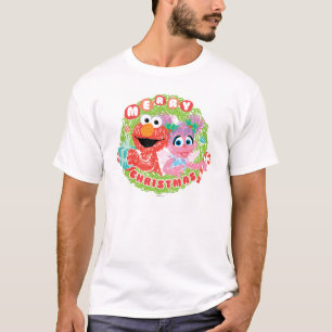 Elmo en Abby Scribble T-shirt