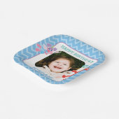 Elmo en Abby Verjaardag Papieren Bordje (Gebogen)