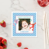 Elmo en Abby Verjaardag Servet (Insitu)