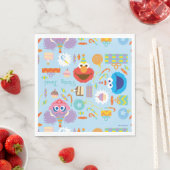 Elmo en Abby Verjaardag Servet (Insitu)