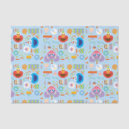 Elmo en Abby Verjaardag Tissuepapier