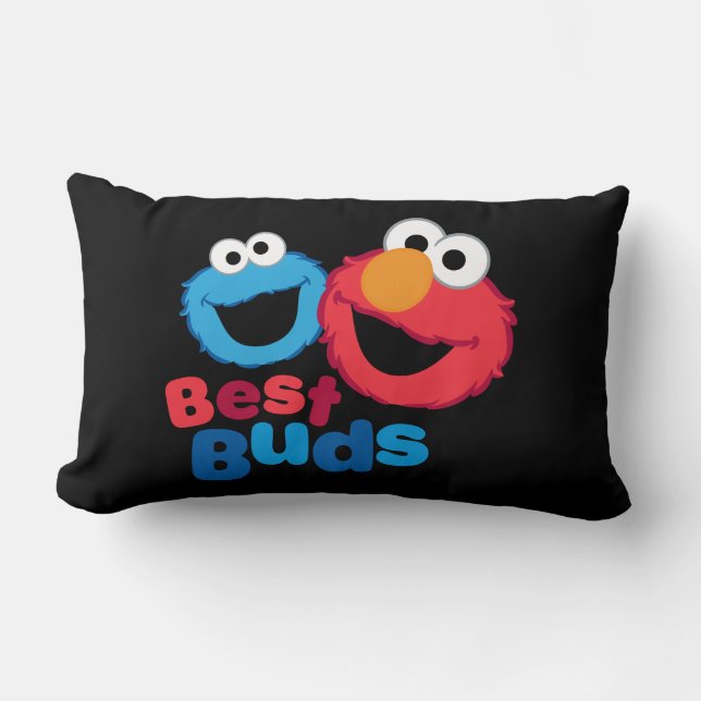 Elmo en Cookie Besties Kussen (Voorkant)
