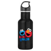 Elmo en Cookie Besties Waterfles (Voorkant)