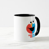 Elmo en Cookie Half Face Mok (Voorkant rechts)