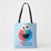 Elmo en Cookie Half Face Tote Bag (Voorkant)