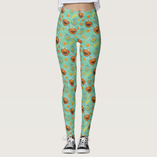 Elmo en Goldfish Pattern Leggings