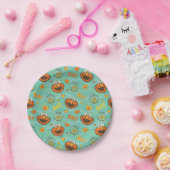 Elmo en Goldfish Pattern Papieren Bordje (Feest)