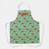 Elmo en Goldfish Pattern Schort (Voorkant)