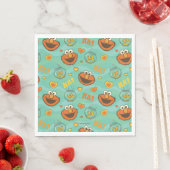 Elmo en Goldfish Pattern Servet (Insitu)