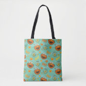 Elmo en Goldfish Pattern Tote Bag (Voorkant)