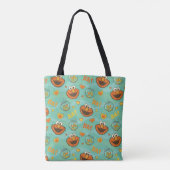 Elmo en Goldfish Pattern Tote Bag (Achterkant)