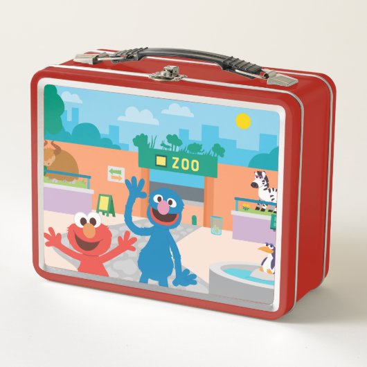 Elmo en Grover | Zoo Scene (Voorkant)