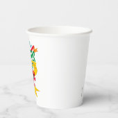 Elmo en Tango | Furry Friends Forever Papieren Bekers (Achterkant)