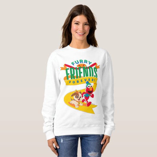 Elmo en Tango | Furry Friends Forever Trui (Voorkant volledig)