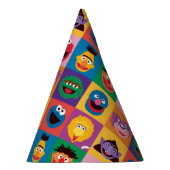 Elmo en vrienden inpakpapier feesthoedjes (Rechts)