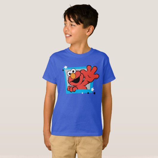 Elmo Extreme Pose 2 T-shirt (Voorkant volledig)