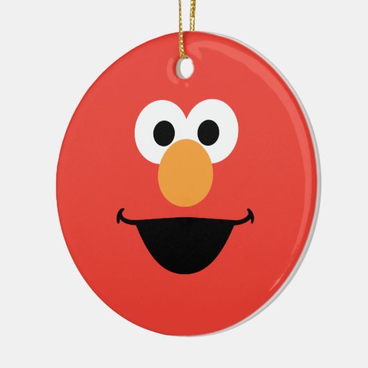 Elmo Face Art Keramisch Ornament (Links)