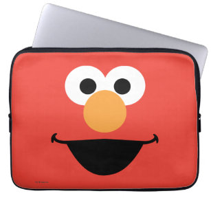 Elmo Face Art Laptop Sleeve