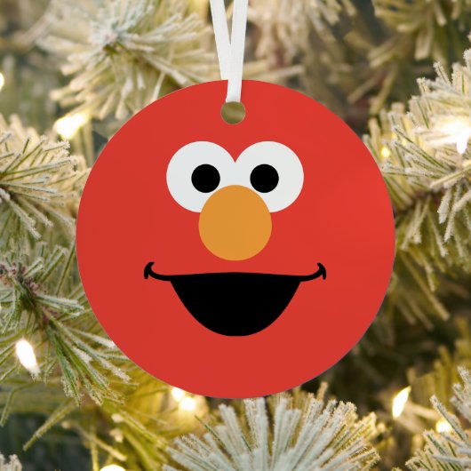 Elmo Face Art Metalen Ornament (Insitu)